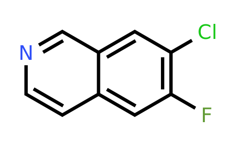 CAS 918490-51-4 | 7-chloro-6-fluoroisoquinoline