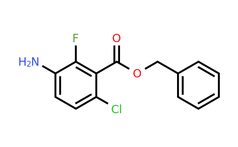 CAS 918523-46-3 | Benzyl 3-amino-6-chloro-2-fluorobenzoate