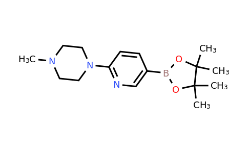 CAS 918524-63-7 | 2-(4-Methylpiperazin-1-YL)pyridine-5-boronic acid pinacol ester