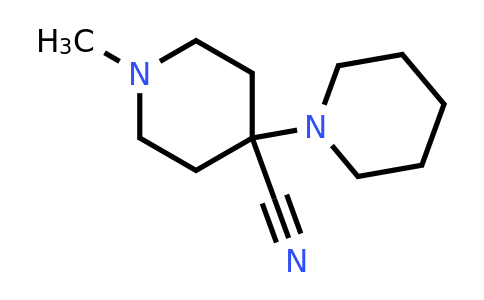 CAS 91859-02-8 | 1-methyl-4-(piperidin-1-yl)piperidine-4-carbonitrile