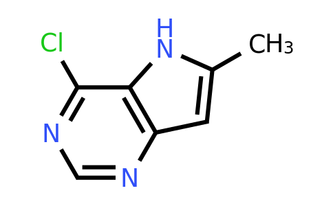 CAS 91862-35-0 | 4-chloro-6-methyl-5H-pyrrolo[3,2-d]pyrimidine