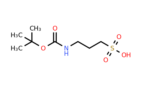 CAS 918825-10-2 | 3-((tert-Butoxycarbonyl)amino)propane-1-sulfonic acid