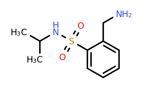 CAS 918865-06-2 | 2-(Aminomethyl)-N-(Propan-2-Yl)Benzene-1-Sulfonamide