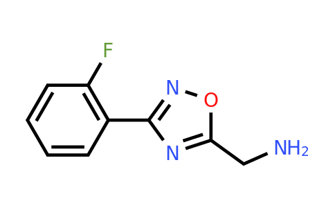 CAS 919017-55-3 | 1-[3-(2-Fluorophenyl)-1,2,4-oxadiazol-5-YL]methanamine