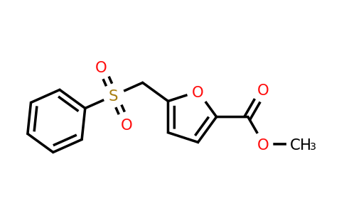 CAS 91903-72-9 | methyl 5-[(benzenesulfonyl)methyl]furan-2-carboxylate