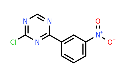 CAS 919085-47-5 | 2-Chloro-4-(3-nitrophenyl)-1,3,5-triazine