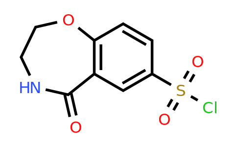 CAS 919091-52-4 | 5-oxo-2,3,4,5-tetrahydro-1,4-benzoxazepine-7-sulfonyl chloride