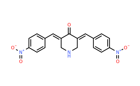 CAS 919091-63-7 | (3E,5E)-3,5-Bis(4-nitrobenzylidene)piperidin-4-one