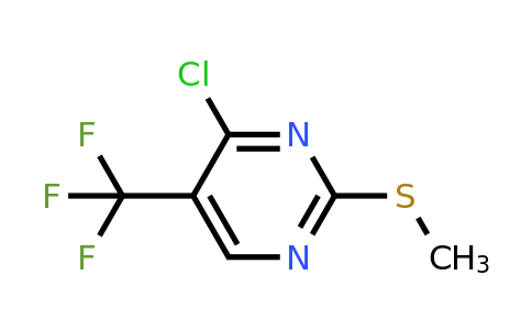 CAS 919116-36-2 | 4-Chloro-2-(methylthio)-5-(trifluoromethyl)pyrimidine