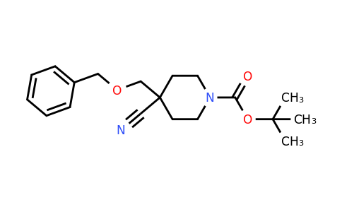 CAS 919284-64-3 | Tert-butyl 4-(benzyloxymethyl)-4-cyanopiperidine-1-carboxylate