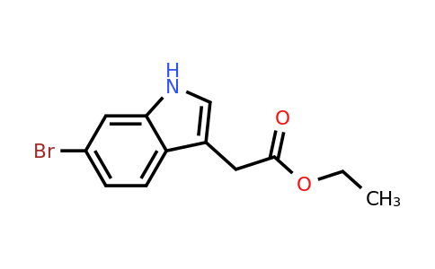 CAS 919295-79-7 | ethyl 2-(6-bromo-1H-indol-3-yl)acetate