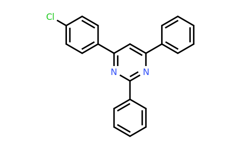 CAS 919301-53-4 | 4-(4-Chlorophenyl)-2,6-diphenylpyrimidine