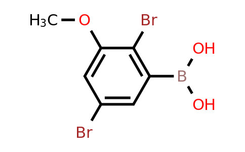 CAS 919355-33-2 | 2,5-Dibromo-3-methoxyphenylboronic acid