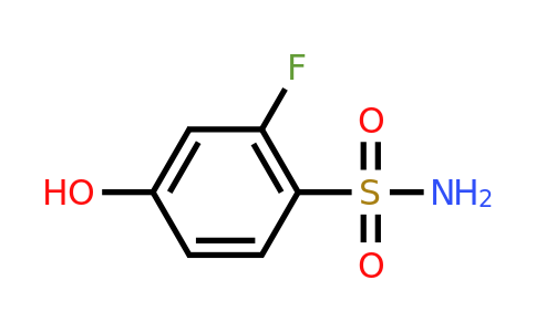 CAS 919360-45-5 | 2-Fluoro-4-hydroxybenzenesulfonamide