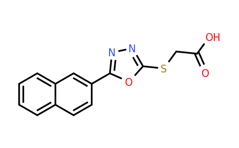 CAS 919466-69-6 | 2-{[5-(naphthalen-2-yl)-1,3,4-oxadiazol-2-yl]sulfanyl}acetic acid