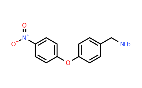 CAS 91955-44-1 | 1-((4-(4-Nitrophenoxy)phenyl))methanamine