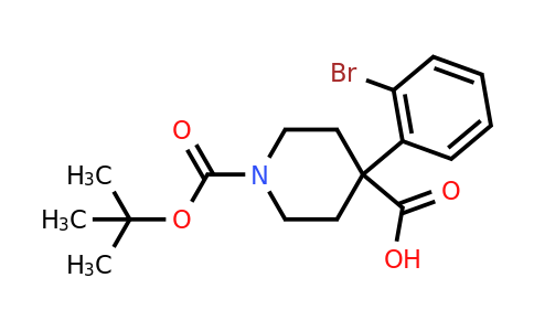 CAS 920023-52-5 | 1-Boc-4-(2-bromophenyl)-4-carboxypiperidine