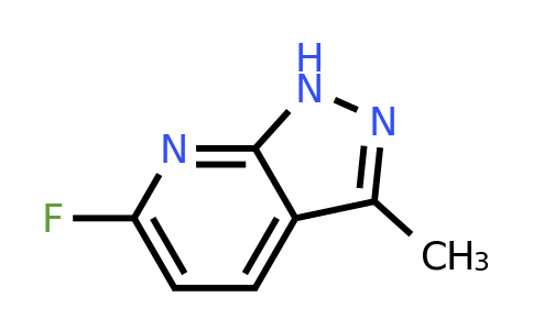 CAS 920036-28-8 | 6-fluoro-3-methyl-1H-pyrazolo[3,4-b]pyridine