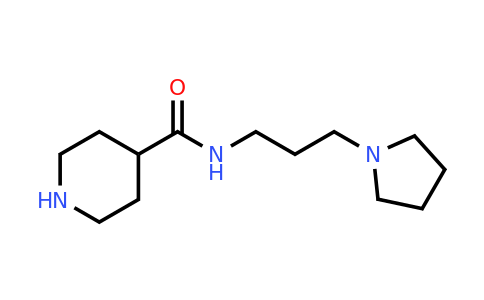 CAS 92031-43-1 | N-[3-(Pyrrolidin-1-yl)propyl]piperidine-4-carboxamide