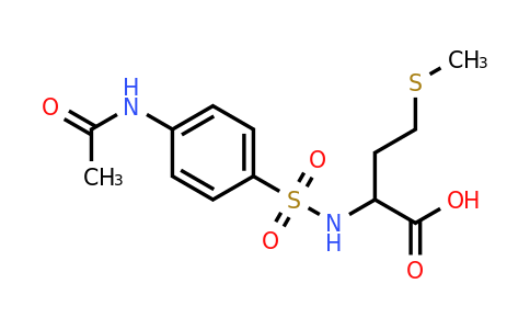 CAS 92034-59-8 | 2-(4-acetamidobenzenesulfonamido)-4-(methylsulfanyl)butanoic acid
