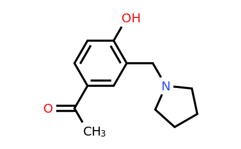 CAS 92040-34-1 | 1-[4-Hydroxy-3-(pyrrolidin-1-ylmethyl)phenyl]ethan-1-one