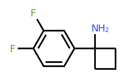 CAS 920501-71-9 | 1-(3,4-Difluorophenyl)cyclobutan-1-amine