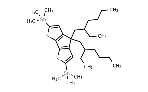 CAS 920504-00-3 | (4,4-Bis(2-ethylhexyl)-4H-cyclopenta[1,2-b:5,4-b']dithiophene-2,6-diyl)bis(trimethylstannane)
