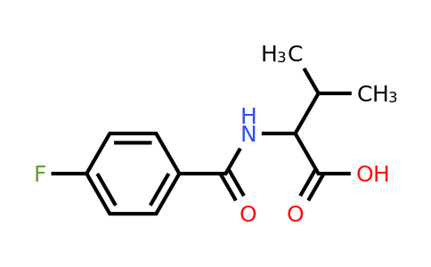 CAS 92054-21-2 | 2-[(4-fluorophenyl)formamido]-3-methylbutanoic acid