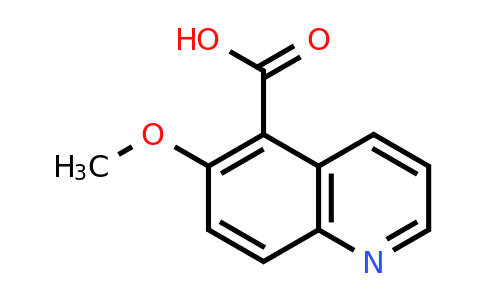 CAS 920739-84-0 | 6-Methoxyquinoline-5-carboxylic acid