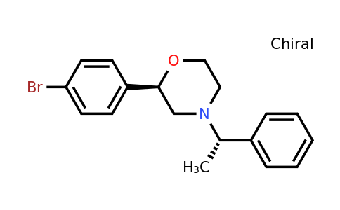 CAS 920802-43-3 | (2R)-2-(4-bromophenyl)-4-[(1S)-1-phenylethyl]morpholine