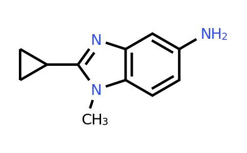 CAS 921040-13-3 | 2-cyclopropyl-1-methyl-1H-1,3-benzodiazol-5-amine