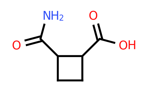 CAS 92116-88-6 | 2-carbamoylcyclobutane-1-carboxylic acid