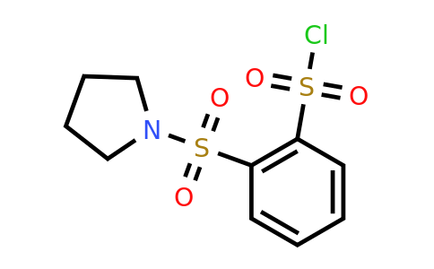 CAS 921160-84-1 | 2-(pyrrolidine-1-sulfonyl)benzene-1-sulfonyl chloride