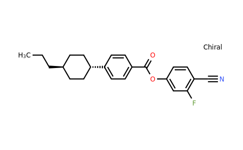 CAS 92118-82-6 | 4-Cyano-3-fluorophenyl 4-(trans-4-propylcyclohexyl)benzoate