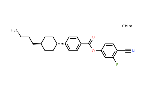 CAS 92118-83-7 | 4-Cyano-3-fluorophenyl 4-(trans-4-butylcyclohexyl)benzoate