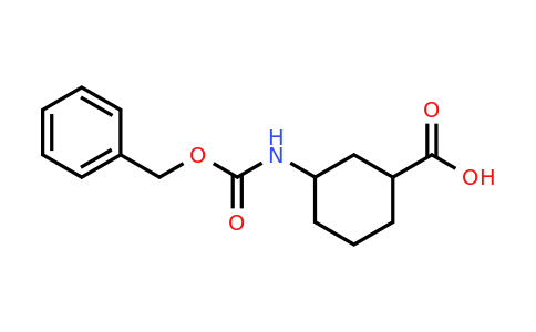 CAS 921214-26-8 | 3-(benzyloxycarbonylamino)cyclohexanecarboxylic acid