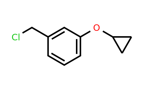 CAS 921602-61-1 | 1-(Chloromethyl)-3-cyclopropoxybenzene
