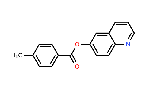 CAS 921625-58-3 | Quinolin-6-yl 4-methylbenzoate