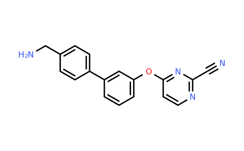 CAS 921625-62-9 | 4-((4'-(Aminomethyl)-[1,1'-biphenyl]-3-yl)oxy)pyrimidine-2-carbonitrile