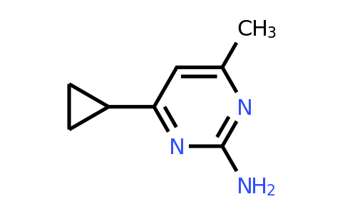 CAS 92238-61-4 | 4-Cyclopropyl-6-methylpyrimidin-2-amine