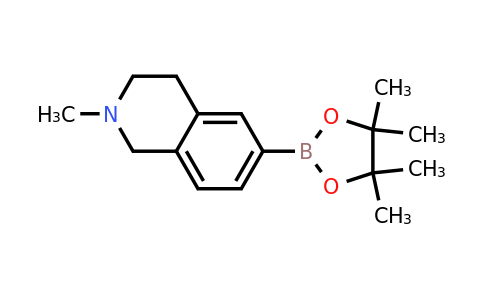 CAS 922718-57-8 | 2-Methyl-1,2,3,4-tetrahydro-isoquinoline-6-boronic acid pinacol ester