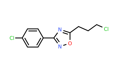 CAS 92286-43-6 | 3-(4-chlorophenyl)-5-(3-chloropropyl)-1,2,4-oxadiazole