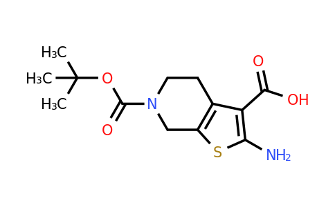 CAS 923010-68-8 | 2-Amino-6-(tert-butoxycarbonyl)-4,5,6,7-tetrahydrothieno[2,3-C]pyridine-3-carboxylic acid