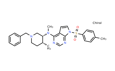 CAS 923036-30-0 | N-((3R,4R)-1-Benzyl-4-methylpiperidin-3-yl)-N-methyl-7-tosyl-7H-pyrrolo[2,3-d]pyrimidin-4-amine