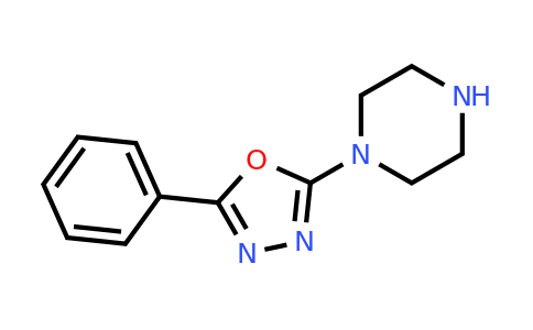 CAS 923107-38-4 | 1-(5-Phenyl-1,3,4-oxadiazol-2-yl)piperazine