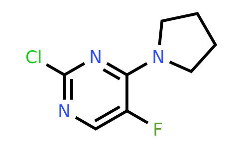 CAS 923119-59-9 | 2-Chloro-5-fluoro-4-(pyrrolidin-1-yl)pyrimidine