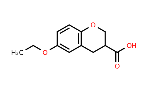 CAS 923120-64-3 | 6-Ethoxy-3,4-dihydro-2H-1-benzopyran-3-carboxylic acid
