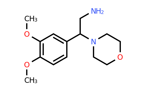 CAS 923124-81-6 | 2-(3,4-dimethoxyphenyl)-2-(morpholin-4-yl)ethan-1-amine