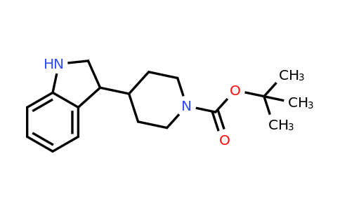 CAS 923136-79-2 | tert-Butyl 4-(indolin-3-yl)piperidine-1-carboxylate