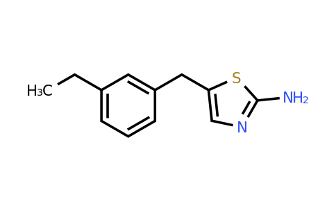 CAS 923153-23-5 | 5-[(3-Ethylphenyl)methyl]-1,3-thiazol-2-amine